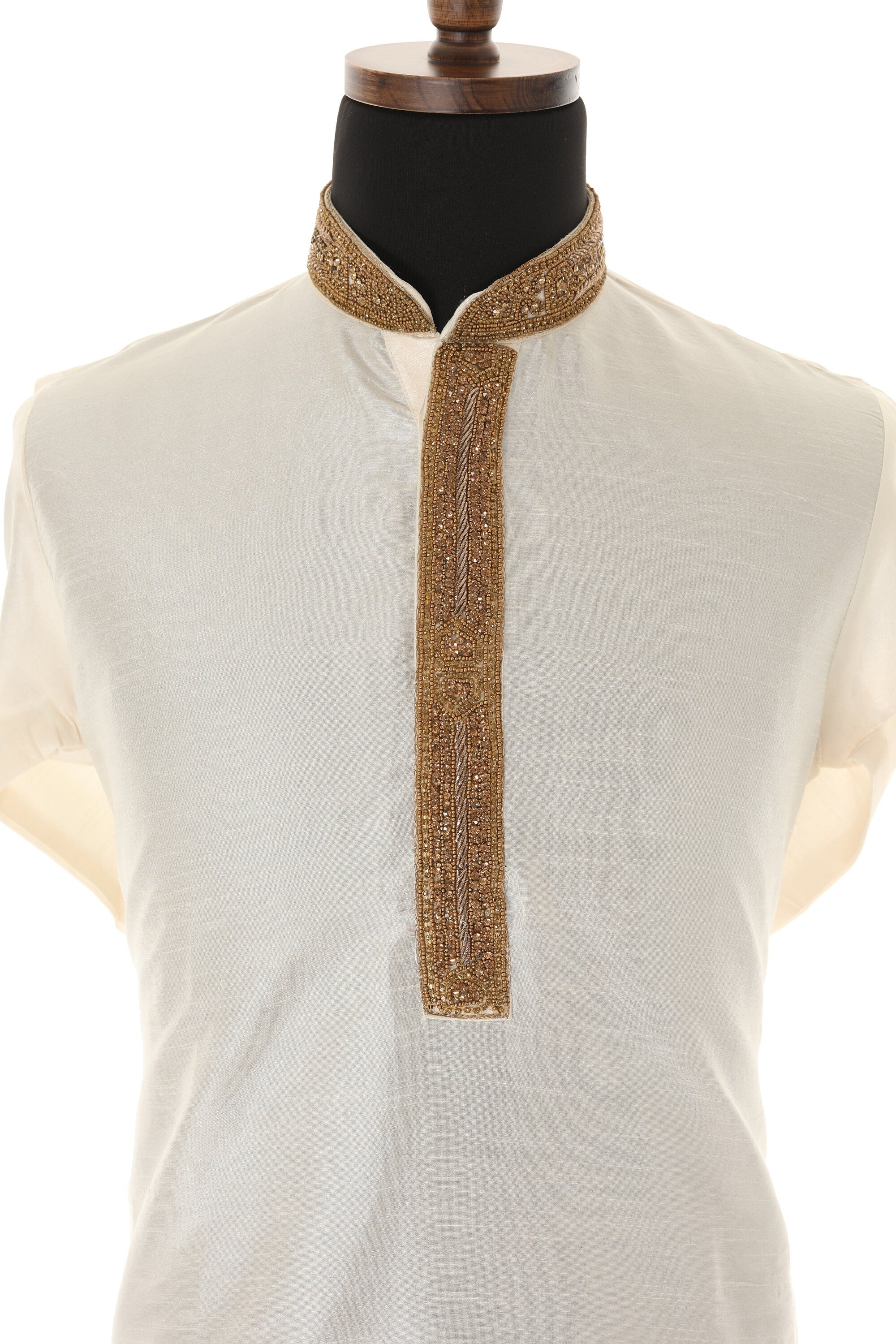 Men's Readymade Kurta Pajama In Rust color