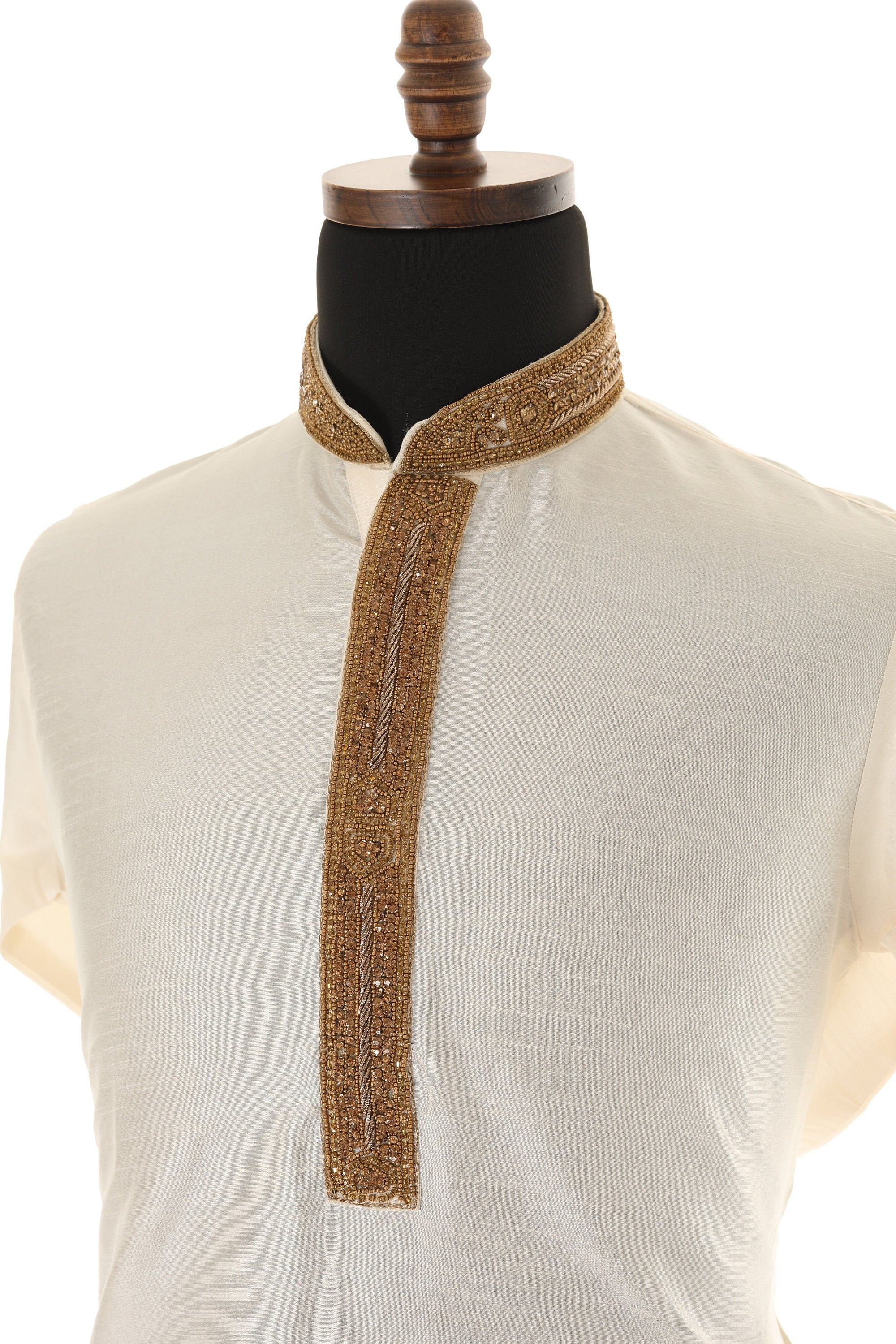 Men's Readymade Kurta Pajama In Rust color