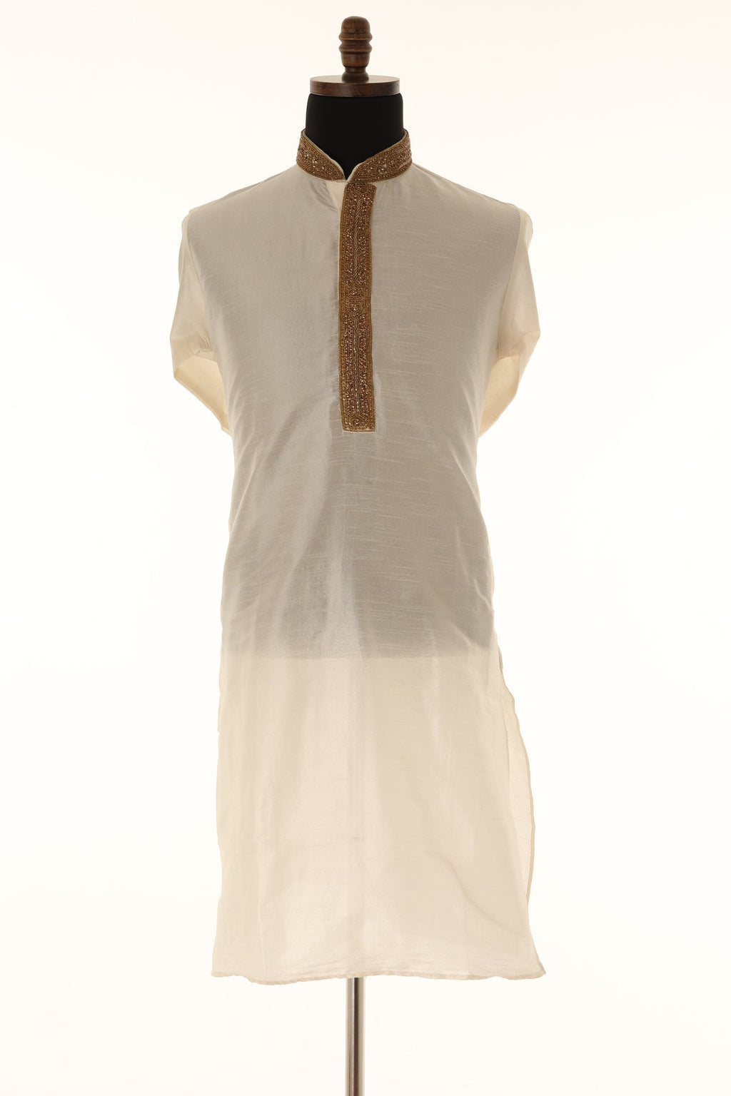 Men's Readymade Kurta Pajama In Rust color