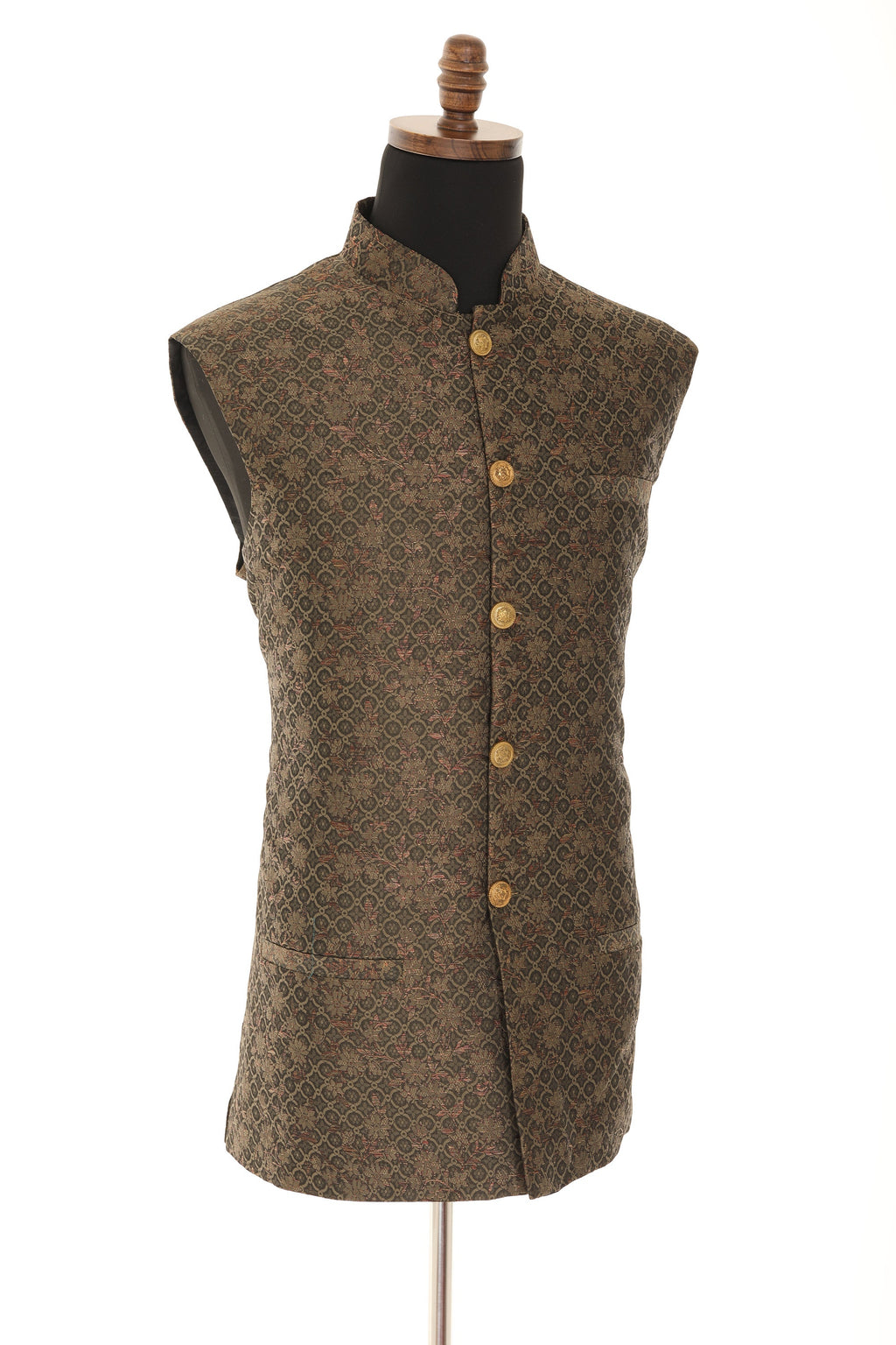 Men's Brown Nehru Jacket
