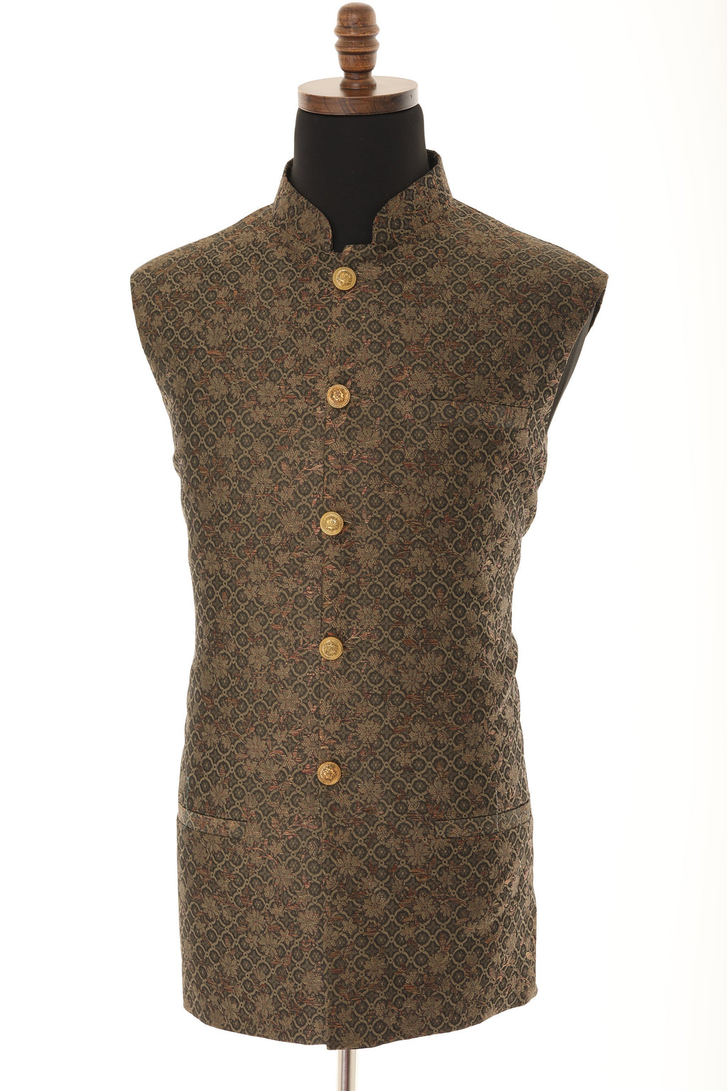 Men's Brown Nehru Jacket