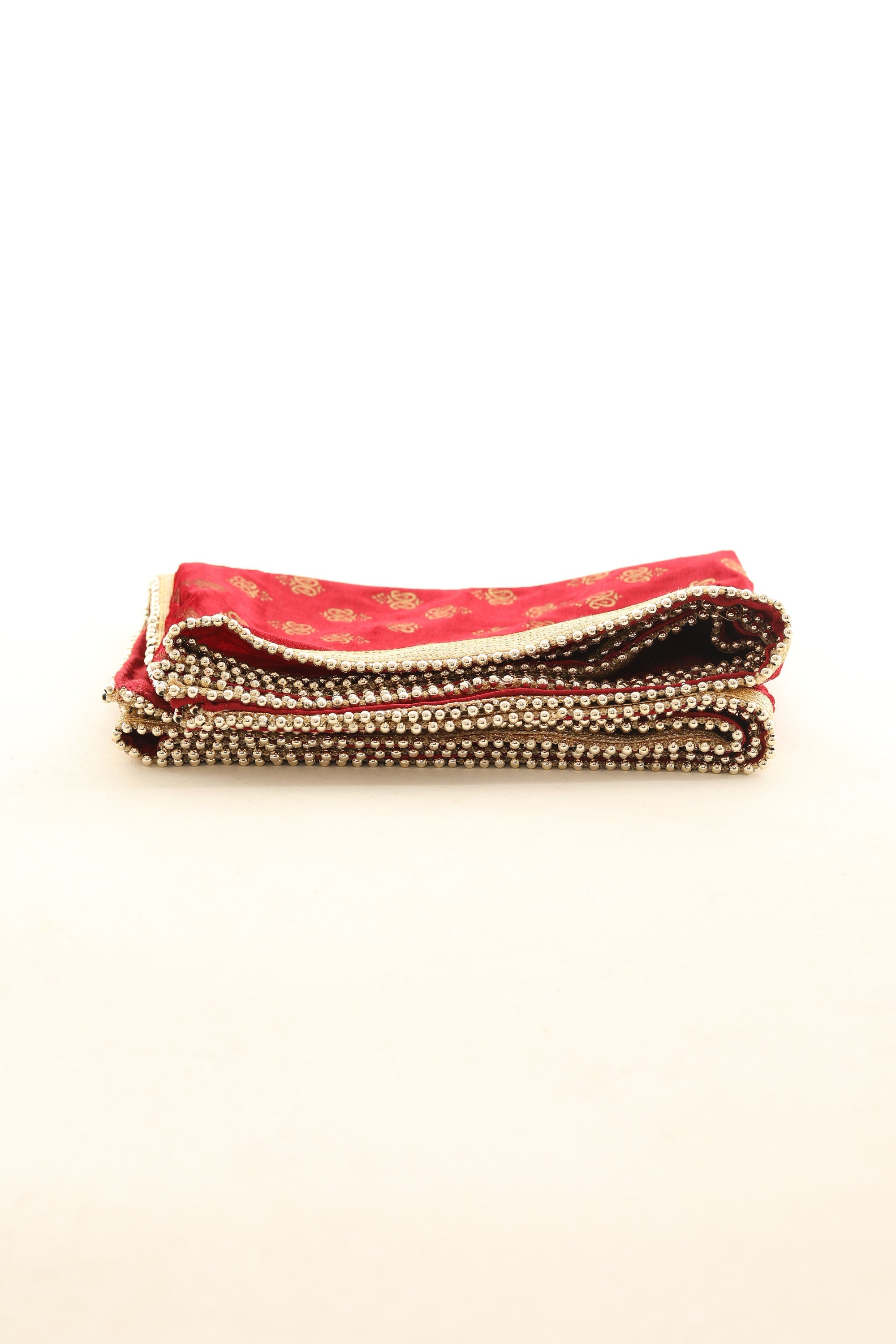 Unisex Red Velvet Scarf