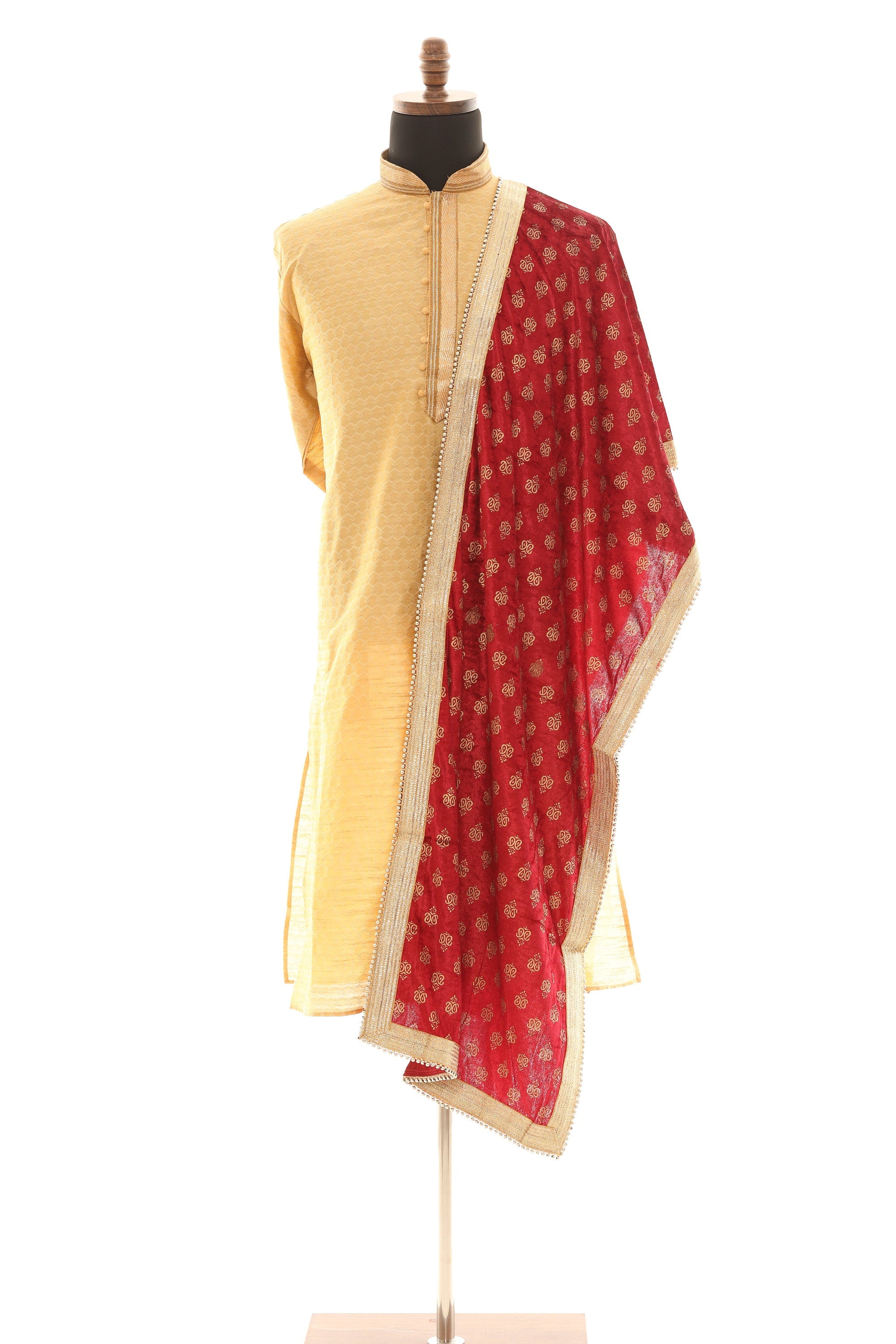 Unisex Red Velvet Scarf