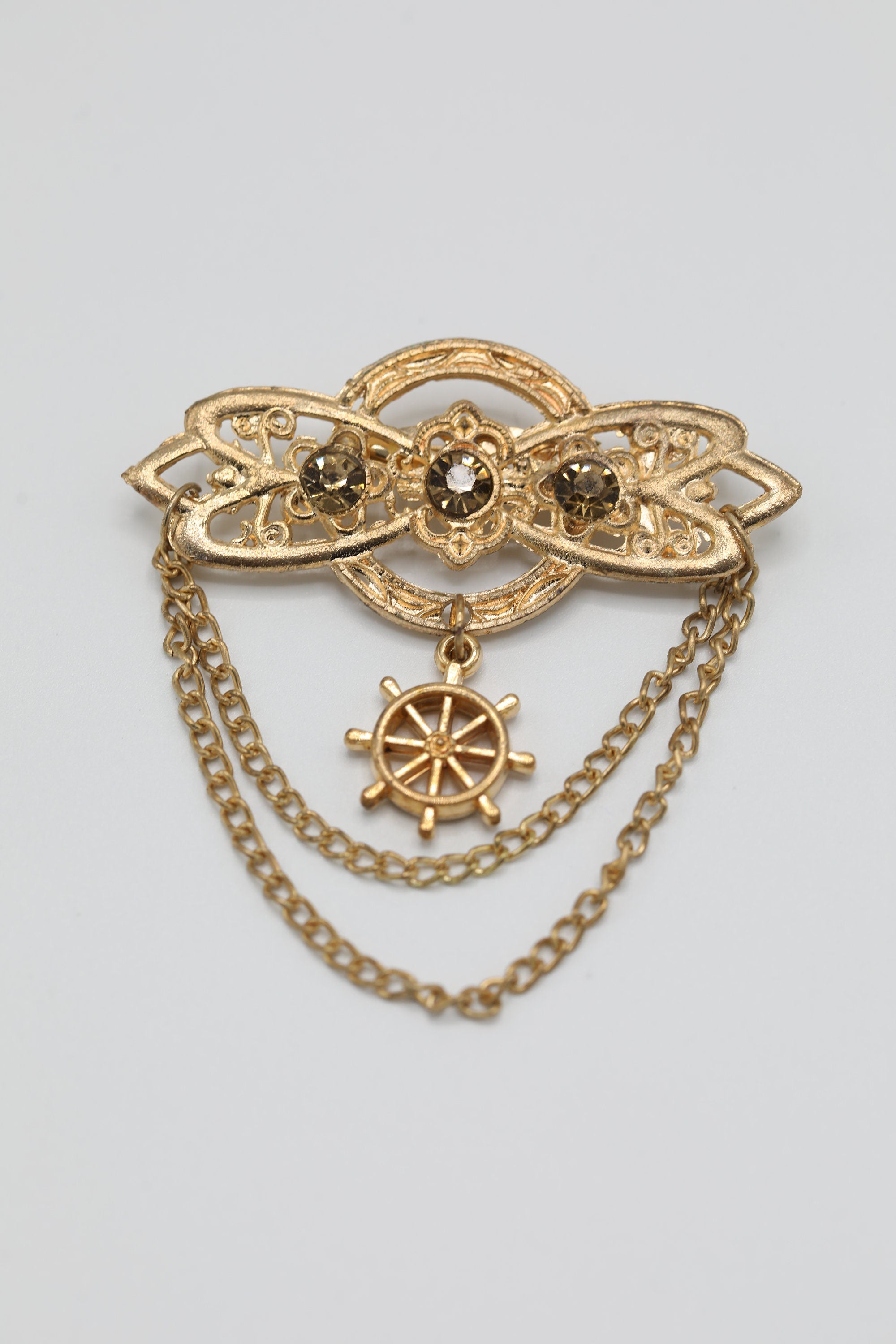 Men's Gold Brooch for Jackets and Sherwanis