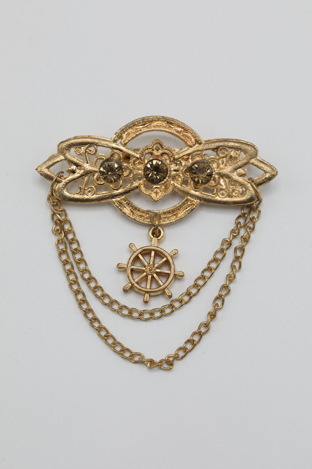 Men's Gold Brooch for Jackets and Sherwanis