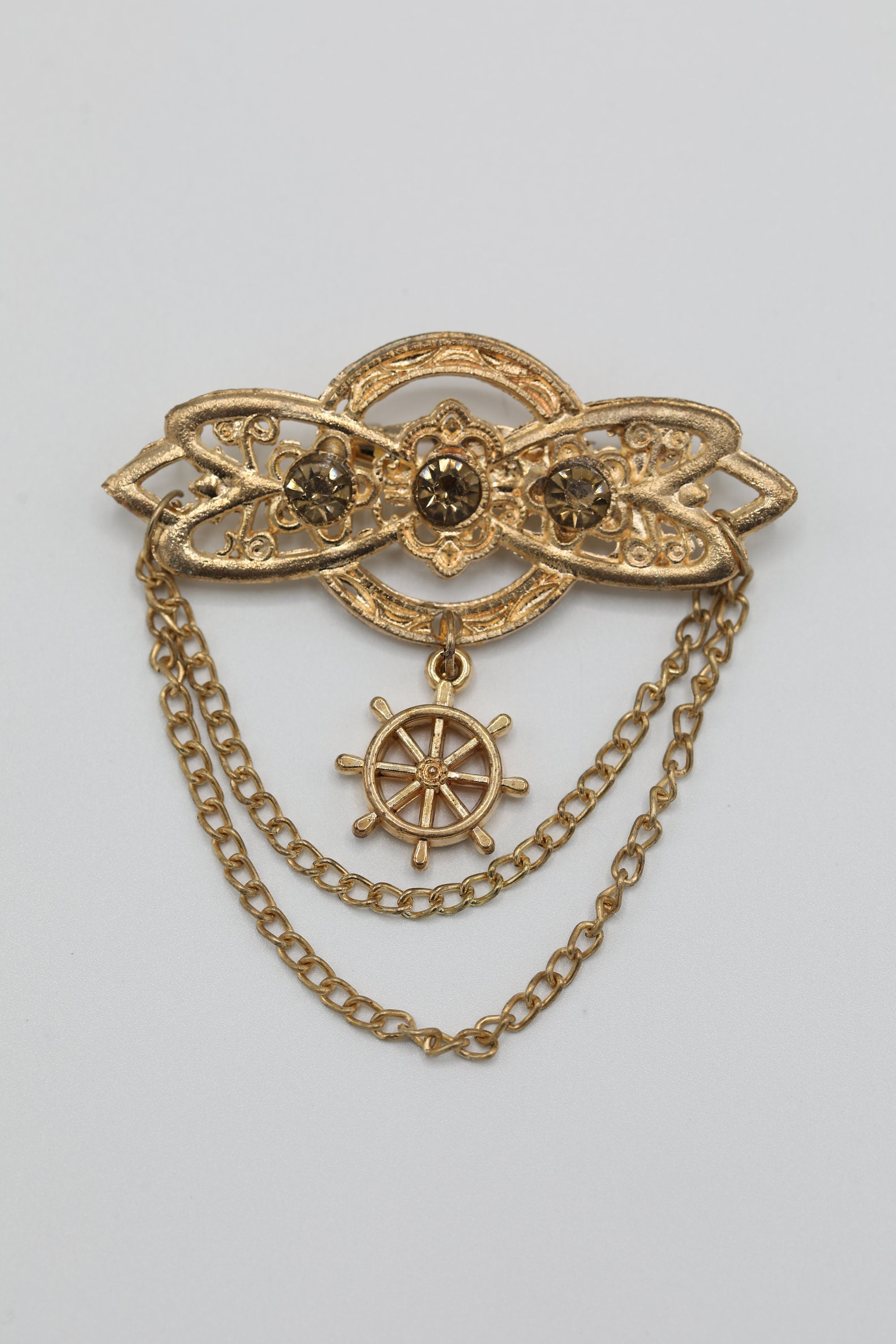Men's Gold Brooch for Jackets and Sherwanis