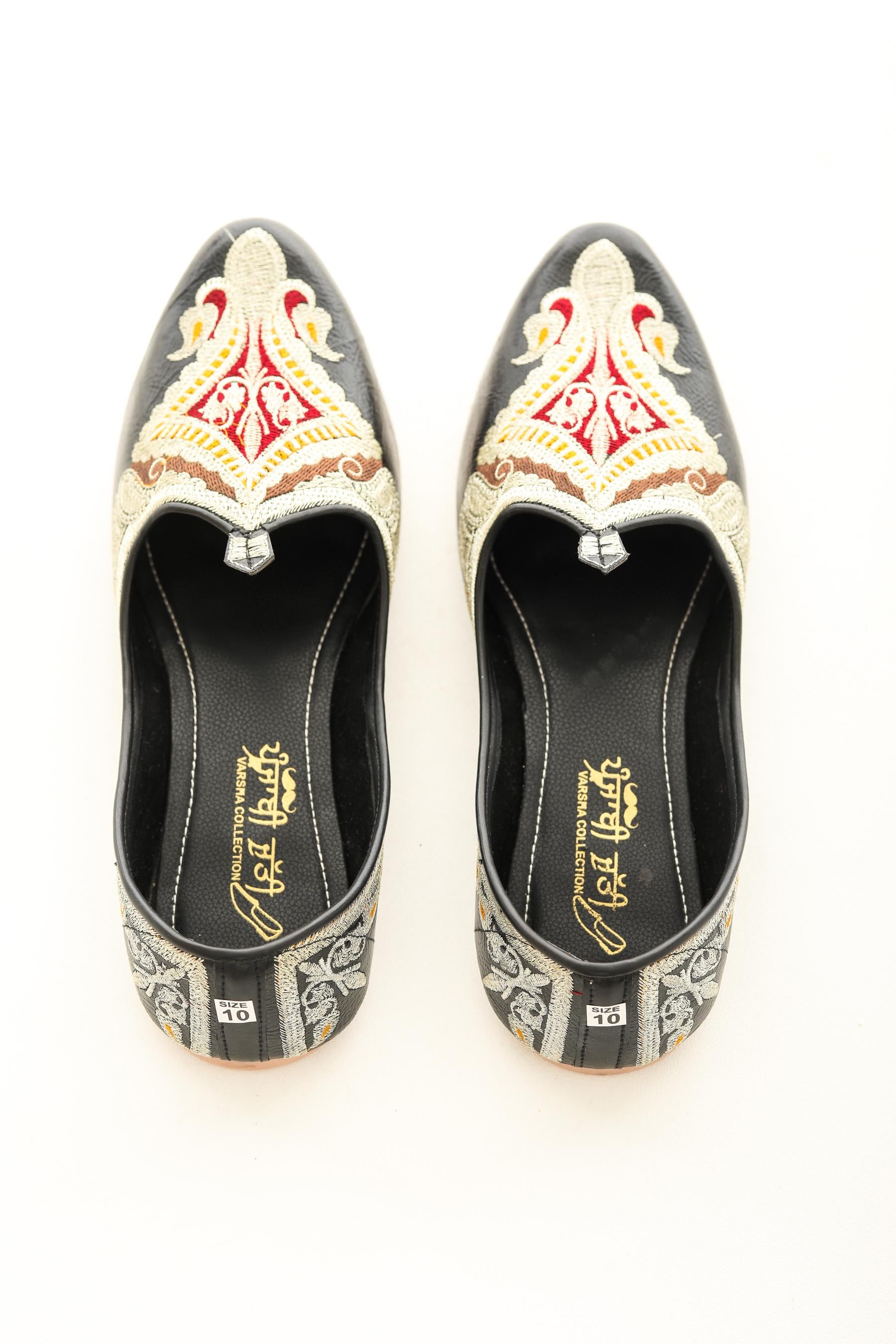Handcrafted Men's Jutti: Indian Ethnic Wedding Loafers