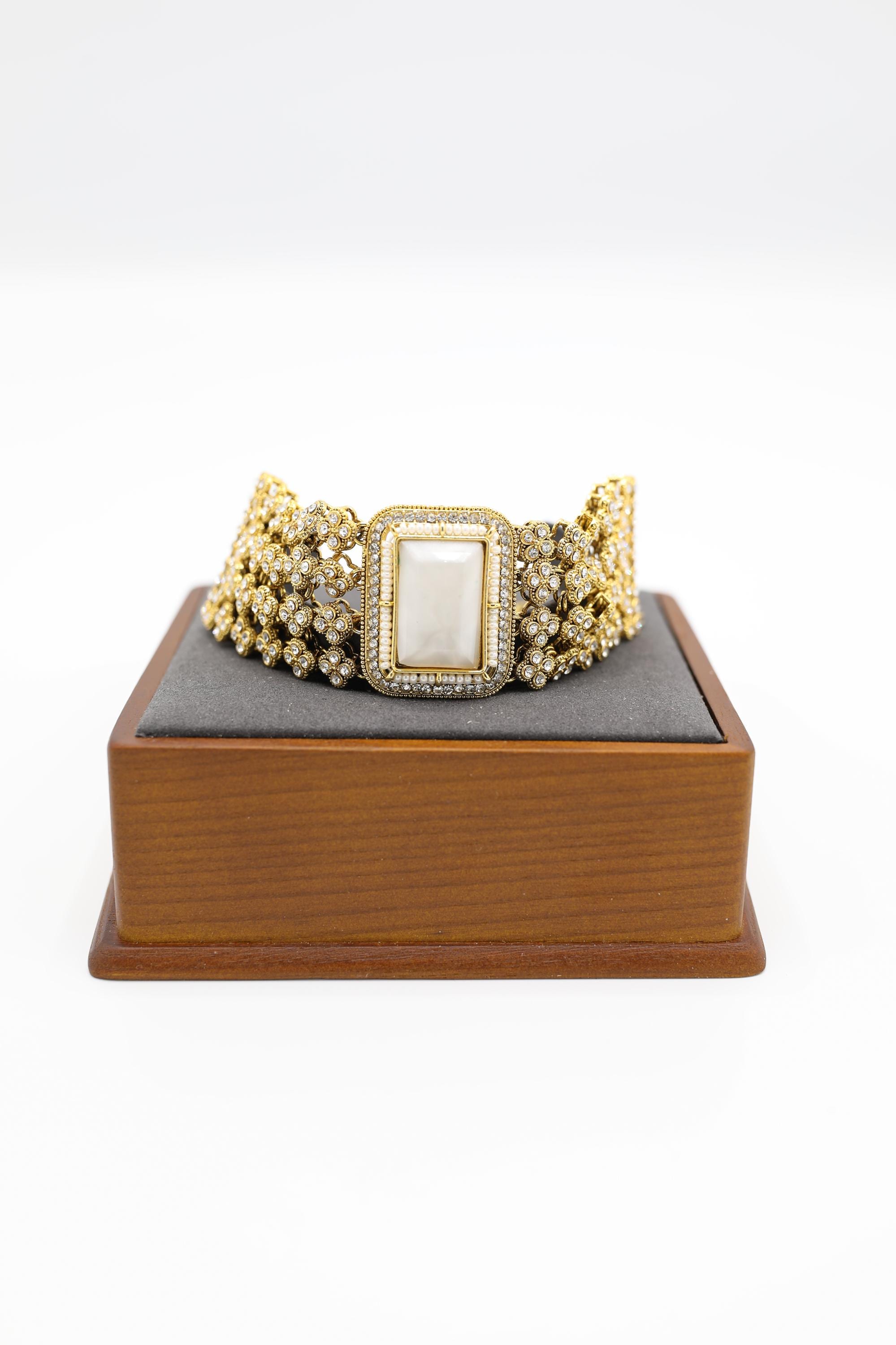 Gold Stone Unisex Bracelet